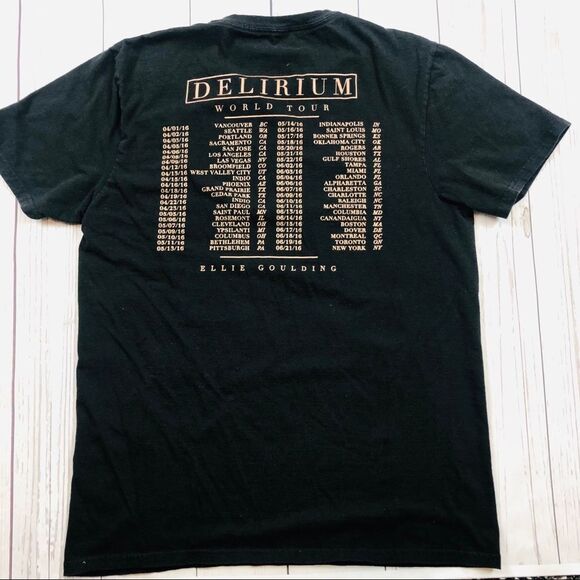 Elli Goulding 2016 Delirium World Tour Shirt M - Picture 3 of 5